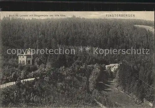 Finsterbergen Leinatal Steigermuehle Kat. Finsterbergen Thueringer Wald