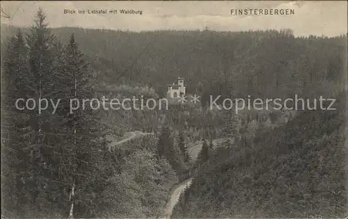 Finsterbergen Leinatal Waldburg Kat. Finsterbergen Thueringer Wald