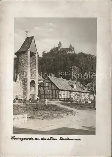 Werningerode Steinrode An der Alten Stadtmauer Kat. Steinrode Leinefelde