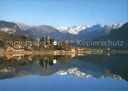 Brienz BE Brienzersee Panorama Kat. Brienz