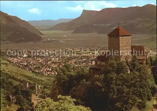 Dorf Tirol Schloss Tirol Panorama Kat. Tirolo