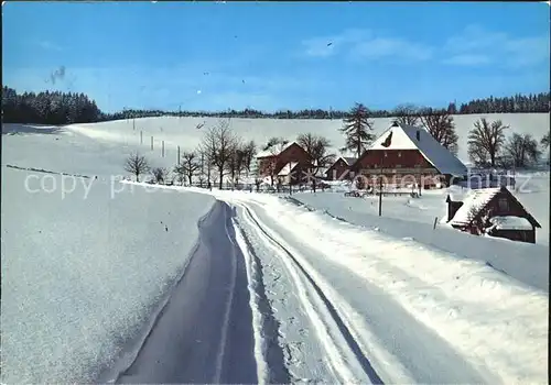 Freudenstadt Winterpanorama Kat. Freudenstadt