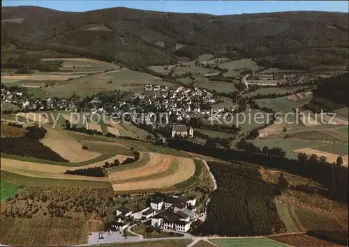 Oberhundem Konrad Adenauer Haus Fliegeraufnahme Kat. Kirchhundem