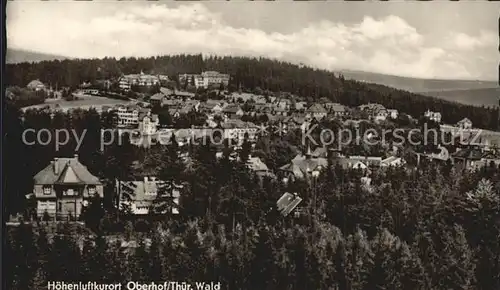 Oberhof Thueringen Stadtansicht Kat. Oberhof Thueringen