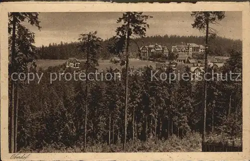 Oberhof Thueringen Hotel Wuenscher Esplanat Kat. Oberhof Thueringen