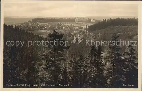 Finsterbergen Marienblick Kat. Finsterbergen Thueringer Wald