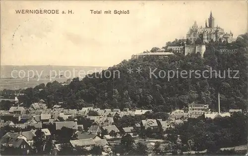 Wernigerode Harz Schloss Kat. Wernigerode