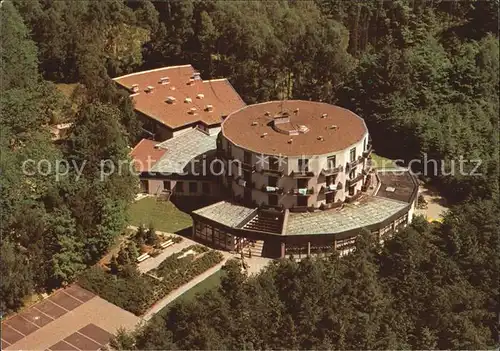 Porta Westfalica Fliegeraufnahme Kurhaus Weserbergland Kat. Porta Westfalica