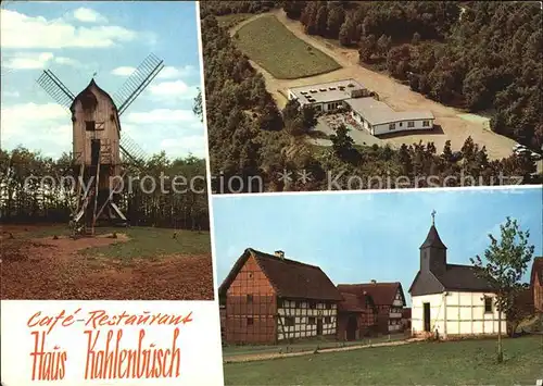 Kommern Mechernich Cafe Restaurant Haus Kahlenbusch Freilichtmuseum Kat. Mechernich