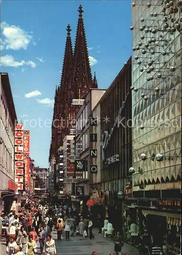 Koeln Rhein Hohenstrasse  Kat. Koeln