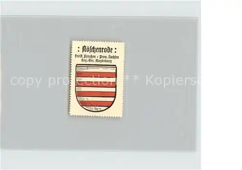 Noeschenrode Wappen Kat. Wernigerode