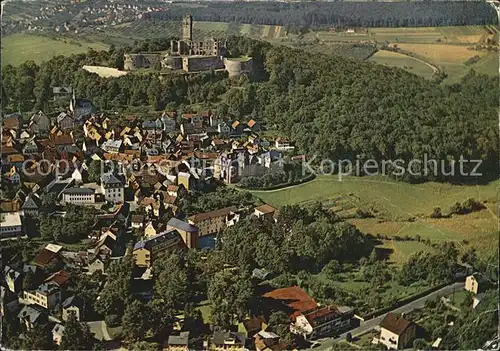 Koenigstein Taunus Schloss Fliegeraufnahme Kat. Koenigstein im Taunus