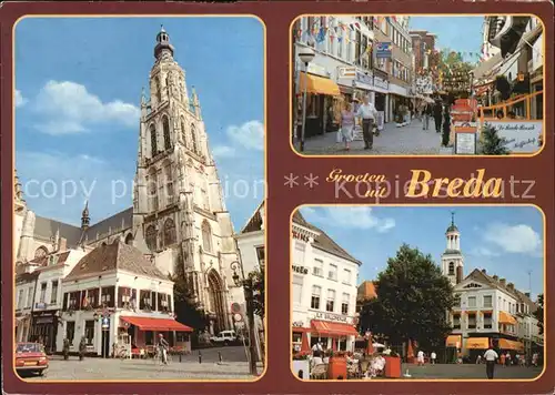 Breda Noord Brabant Kirche Kat. Breda