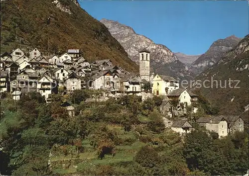 Corippo Panorama Kat. Corippo