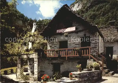 Foroglio Val Bavona Il Ticino pittoresco / Lugano /Bz. Lugano City