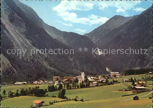 Krimml mit den groessten Wasserfaellen Europas Kat. Krimml