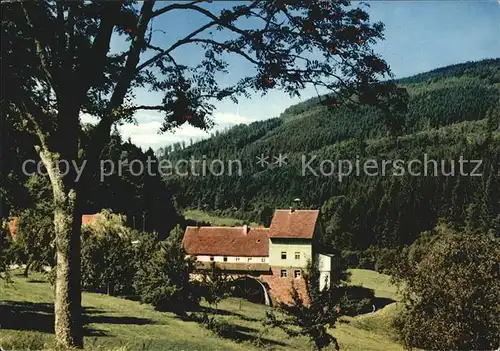 Waldbrunn Odenwald Gaststaette Zur Muehle Kat. Waldbrunn