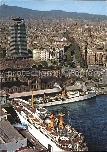 Barcelona Cataluna Teilansicht Kat. Barcelona