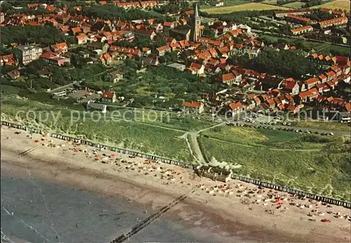 Domburg Fliegeraufnahme Kat. Niederlande