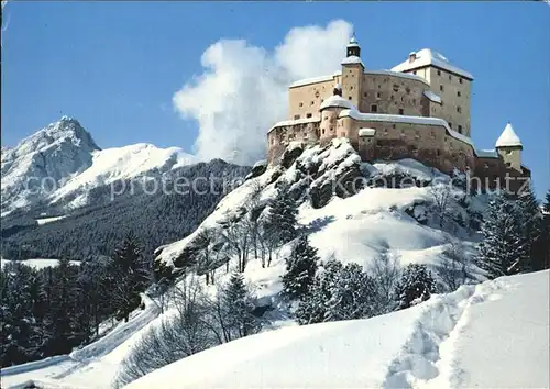 Tarasp Schloss Tarasp Kat. Tarasp