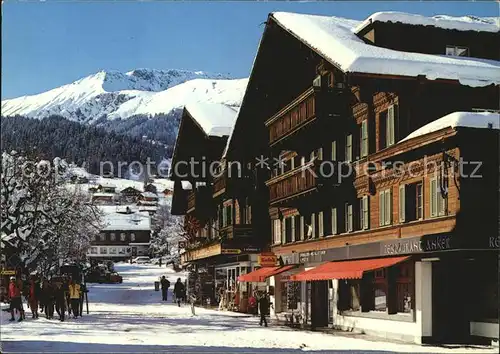 Lenk Simmental Dorfstrasse Kat. Lenk Simmental