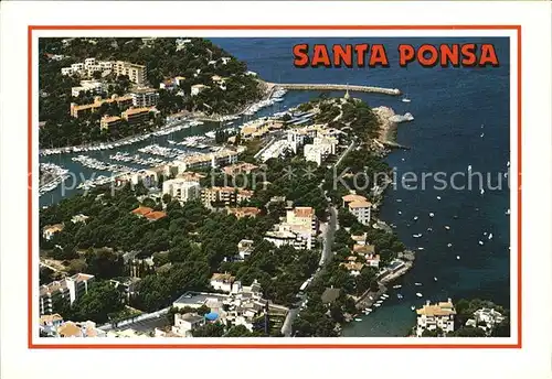 Santa Ponsa Mallorca Islas Baleares Fliegeraufnahme Kat. Calvia