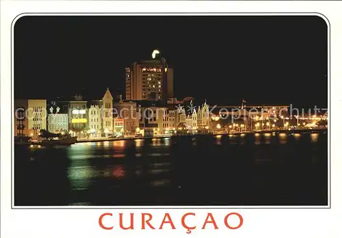 Curacao Niederlaendische Antillen Night view Kat. Niederlaendische Antillen