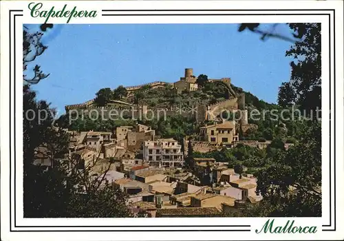 Capdepera Stadtansicht Kat. Spanien