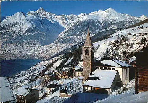 Visperterminen Bietschhorn Gaersthorn Kat. Visperterminen