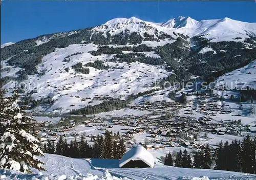 Lenk Simmental Dorf Schatt Albrsit Seewlenhorn Kat. Lenk Simmental