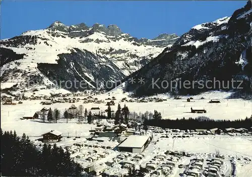 Engelberg OW Camping Hallenbad Eienwaeldli Kat. Engelberg