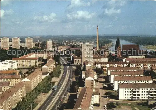 Frankfurt Oder Blick auf die Karl Marx Strasse Kat. Frankfurt Oder