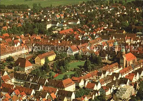 Freudenstadt Marktplatz Fliegeraufnahme Kat. Freudenstadt