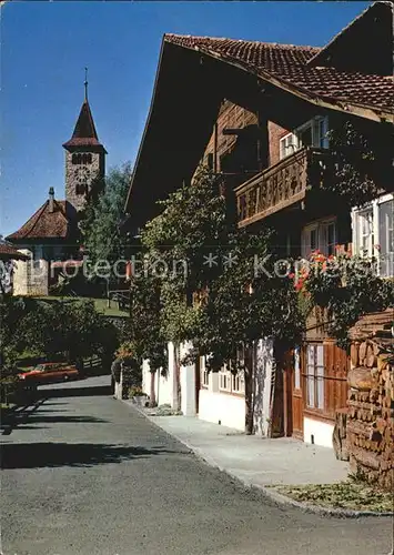 Brienz BE Kirche Kat. Brienz