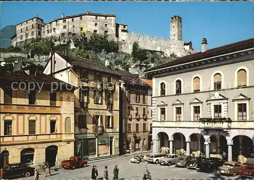 Bellinzona Collegiata Platz Schloss Uri Kat. Bellinzona