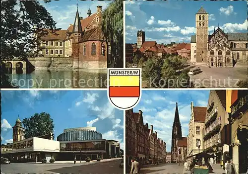 Muenster Westfalen Teilansichten  Kat. Muenster