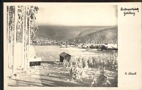 Gehlberg Winterpanorama Kat. Gehlberg