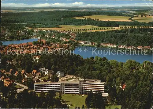 Moelln Lauenburg Sanatorium Foehrenkamp Fliegeraufnahme Kat. Moelln