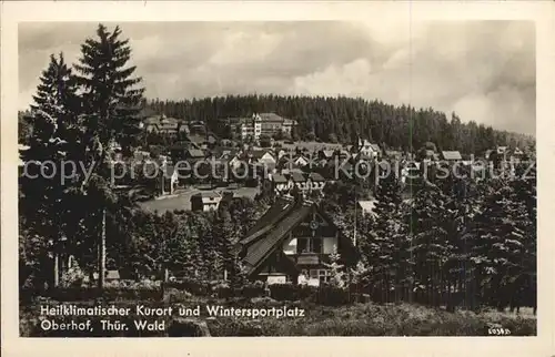 Oberhof Thueringen Teilansicht Kat. Oberhof Thueringen