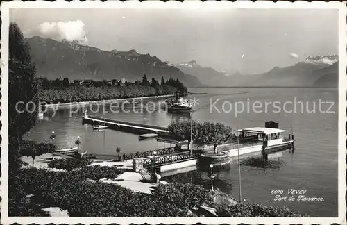 Vevey VD Port de Plaisance Kat. Vevey