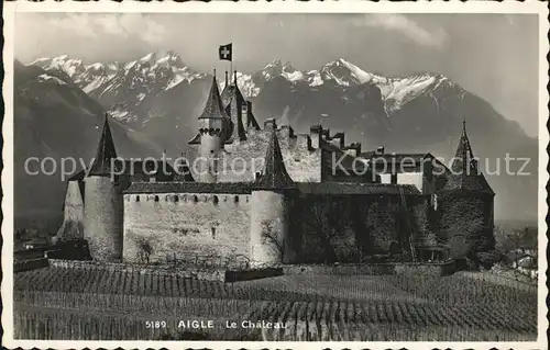 Aigle VD Chateau Kat. Aigle