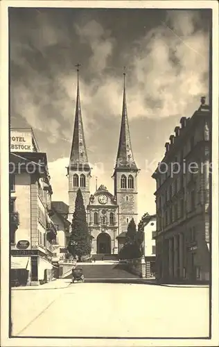 Luzern LU Kirche Kat. Luzern