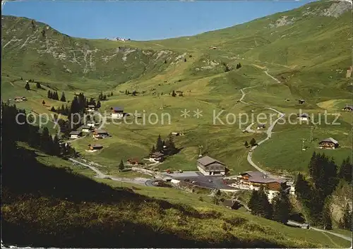 Adelboden Restaurant Geilsbrueggli Gondelbahn Geils Hahnenmoos Kat. Adelboden