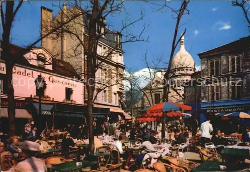 Paris Montmartre Place Tertre  Kat. Paris