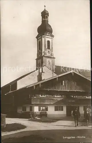 Lenggries Kirche Kat. Lenggries