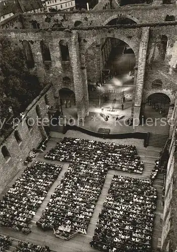 Bad Hersfeld Festspiele an der Stiftsruine Kat. Bad Hersfeld