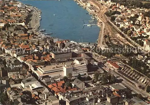 Flensburg Foerde Fliegeraufnahme Kat. Flensburg