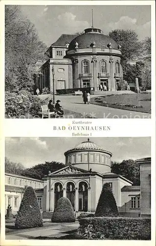 Bad Oeynhausen Kurtheater Badehaus Kat. Bad Oeynhausen