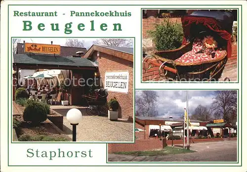 Staphorst Restaurant Pennekoekhuis Beugelen Kinderwagen Kat. Staphorst