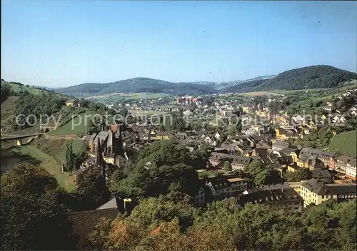 Saarburg Saar Panorama Kat. Saarburg